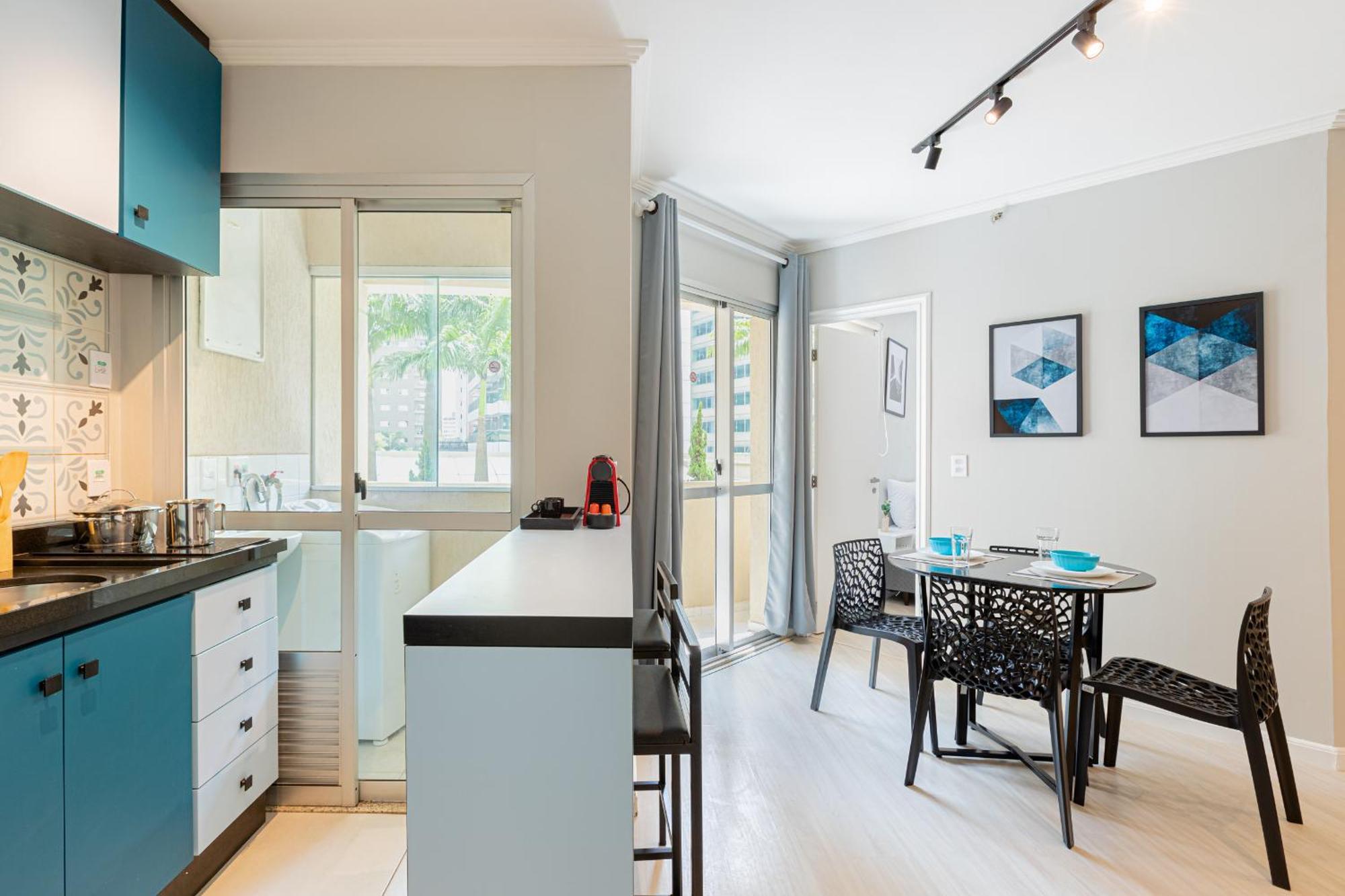 Easy Star - Charmoso Flat Na Rua Bela Cintra - Pg01i Apartment *